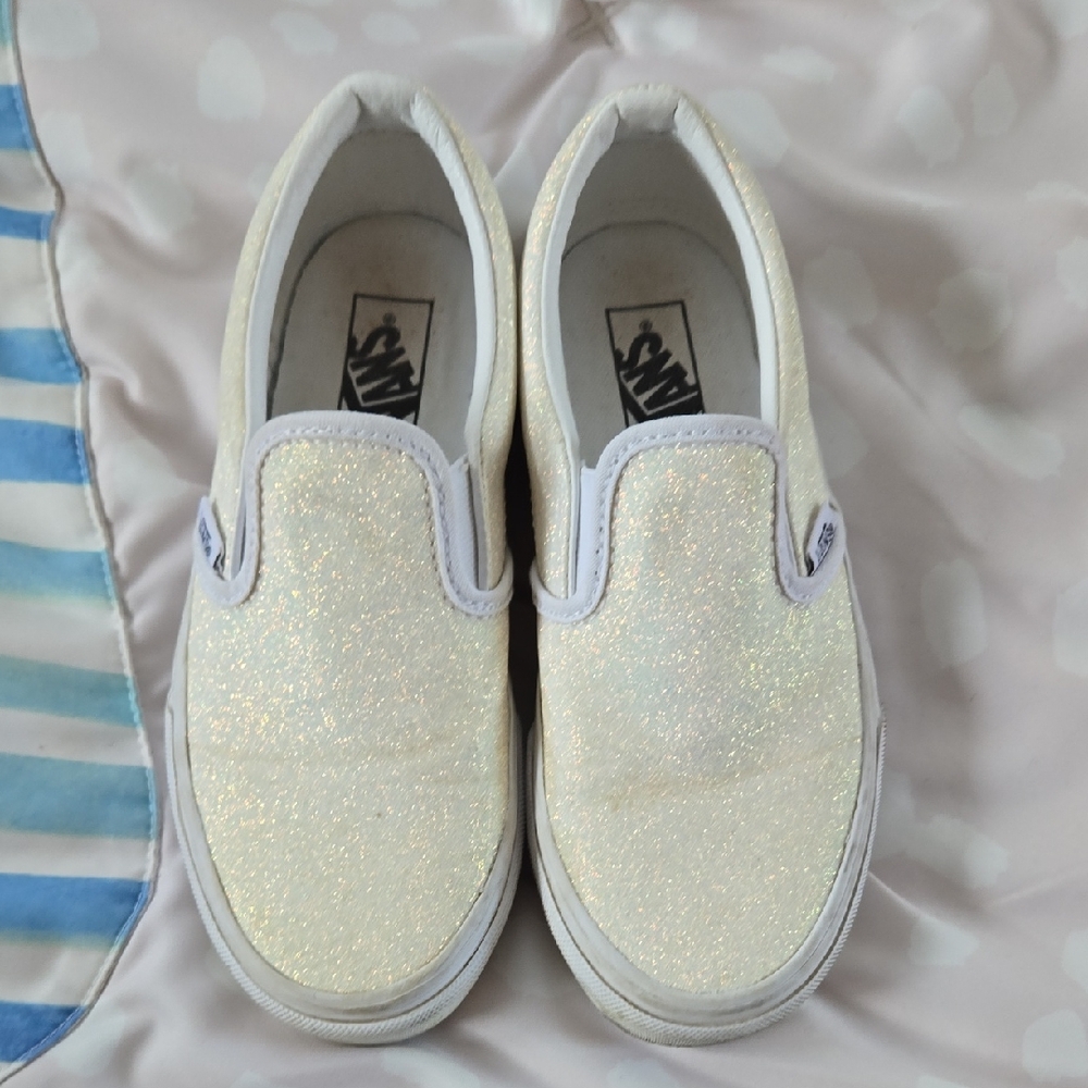Girls Glitter Vans